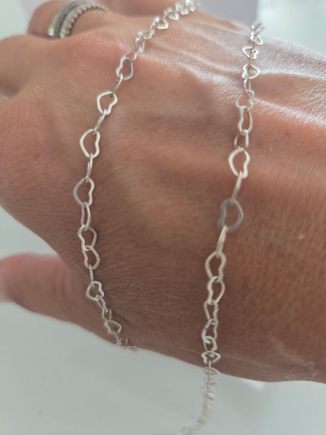 Collana Pandora cuori Argento
