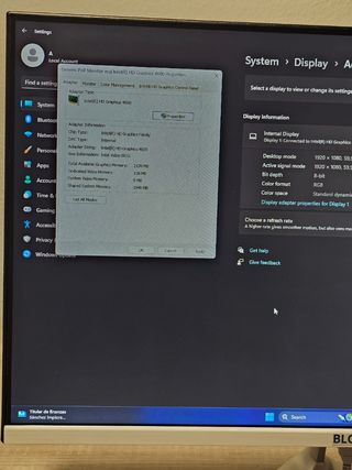 Monitor BLCOOF + teclado y ratón