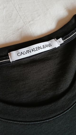 Calvin Klein T-shirt con Monogramma e tasca slim