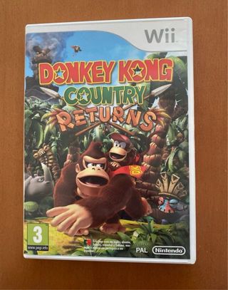 Juego Donkey Kong Country Returns - Wii