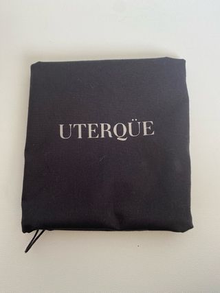 Sandálias Uterqüe pretas - Salto plataforma