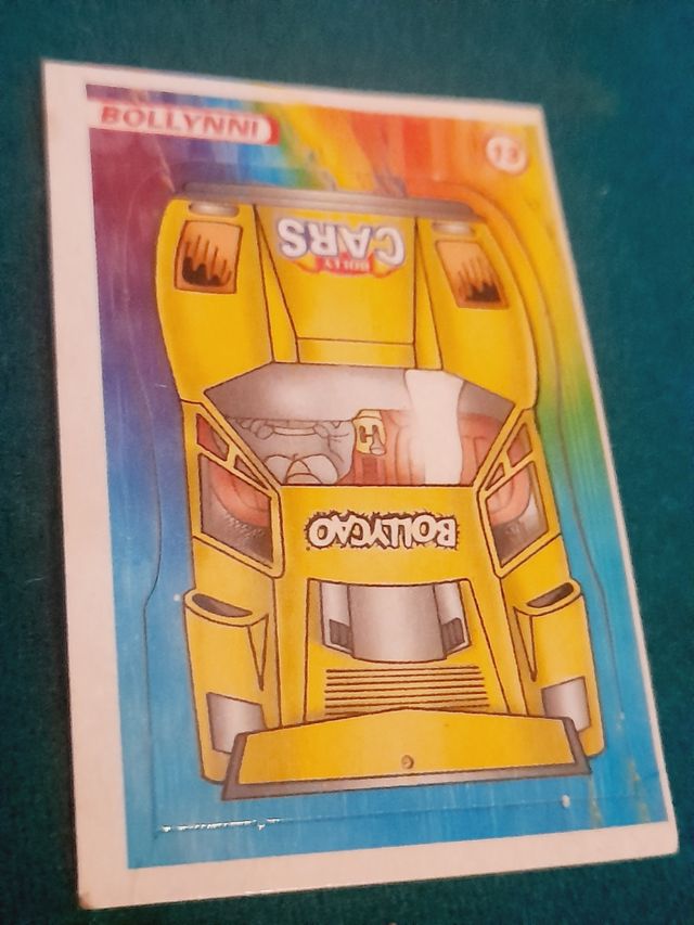 3 Cromos Bollycao BollyCars