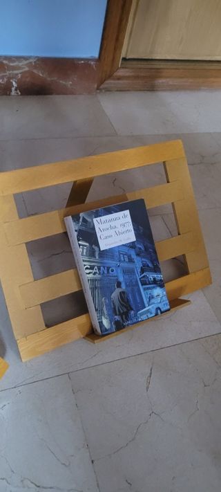 Atril de madera para libros,partituras, documentos