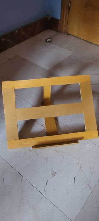 Atril de madera para libros,partituras, documentos