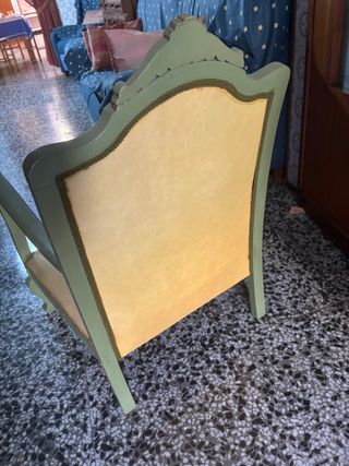 Sillón descalzadora vintage