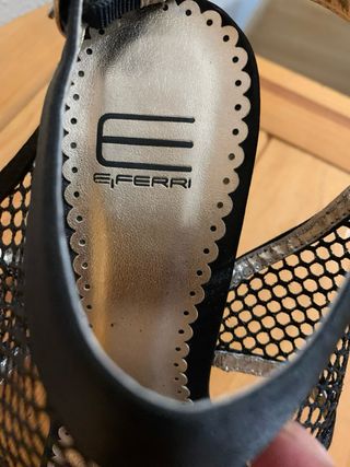 Zapatos negros tacón aguja
