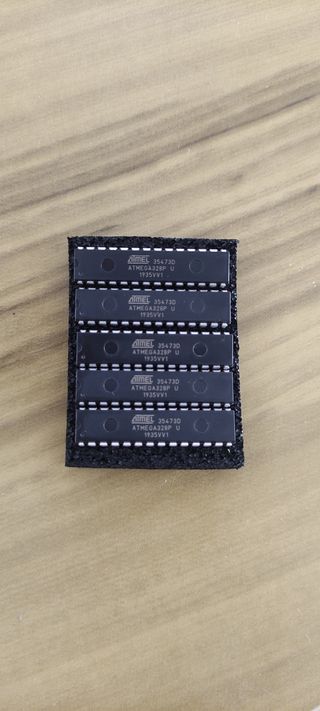 5x ATMEGA328P-PU Microchips