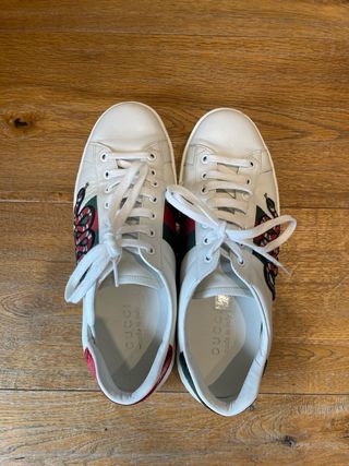 Gucci Ace Embroidered Snake (Men’s Size EU 40.5)