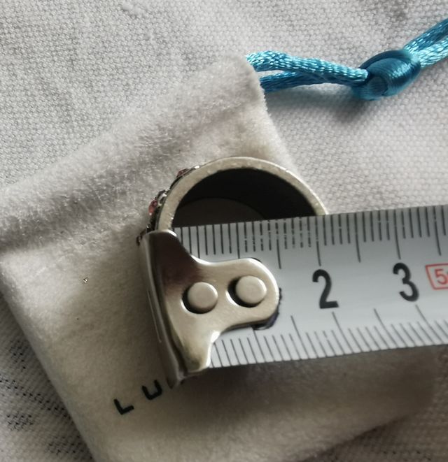 Anillo LUXENTER multicolor plata