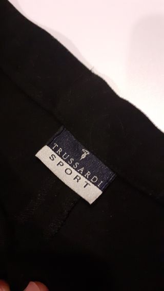Pantaloni Trussardi Sport neri