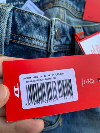 Vaqueros Diesel Larkee 1985 Jeans 38 estilo levis