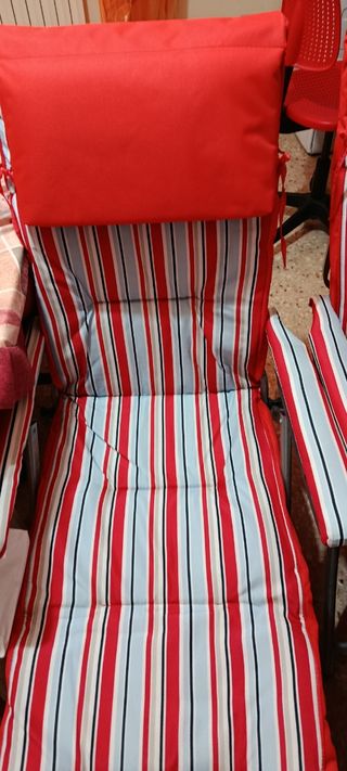 Sedia sdraio giardino, 1 pz
