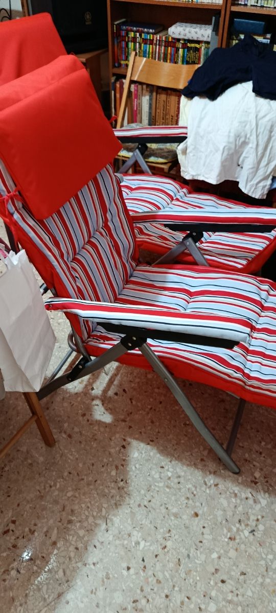 Sedia sdraio giardino, 1 pz