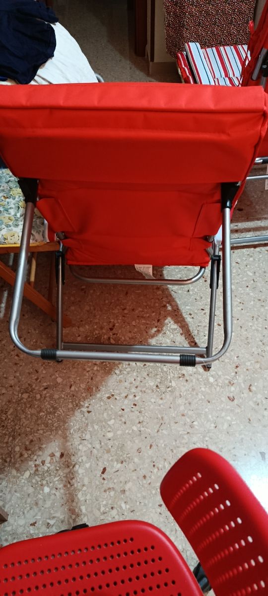 Sedia sdraio giardino, 1 pz