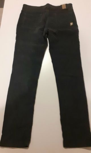 Pantaloni velluto neri donna