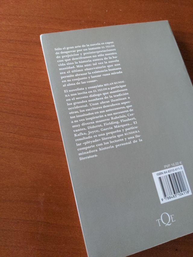 El telón: Ensayo en siete partes (Spanish Edition)