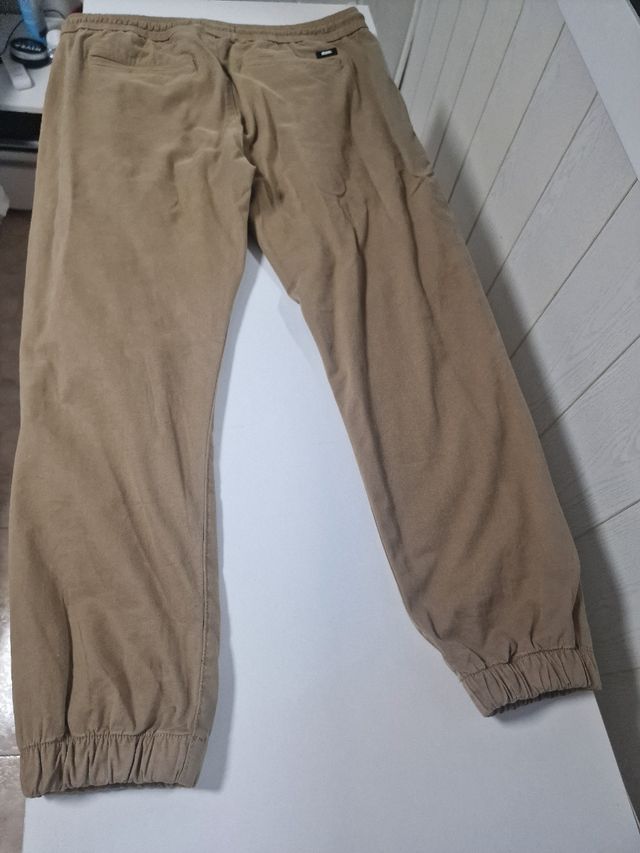 Joggers beige Zara Hombre