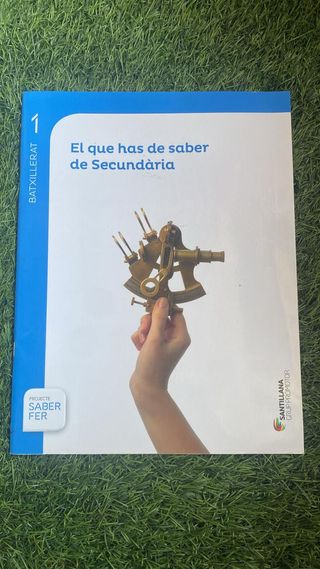 El que has de saber de secundària. 1r batxillerat