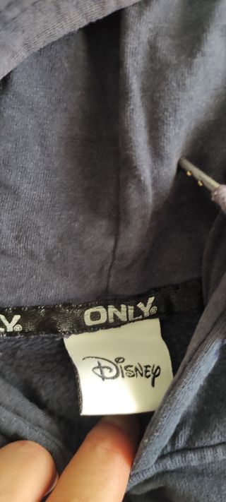 Felpa Brontolo Disney - ONLY blu