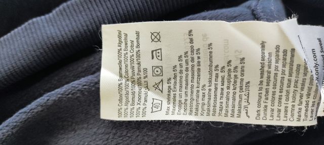 Felpa Brontolo Disney - ONLY blu