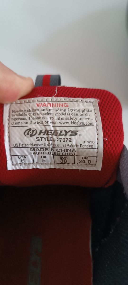 Zapatillas Heelys con rueda