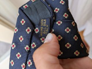 Cravatta vintage seta