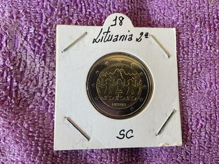 2€ Lituania 2018 - Moneda Conmemorativa