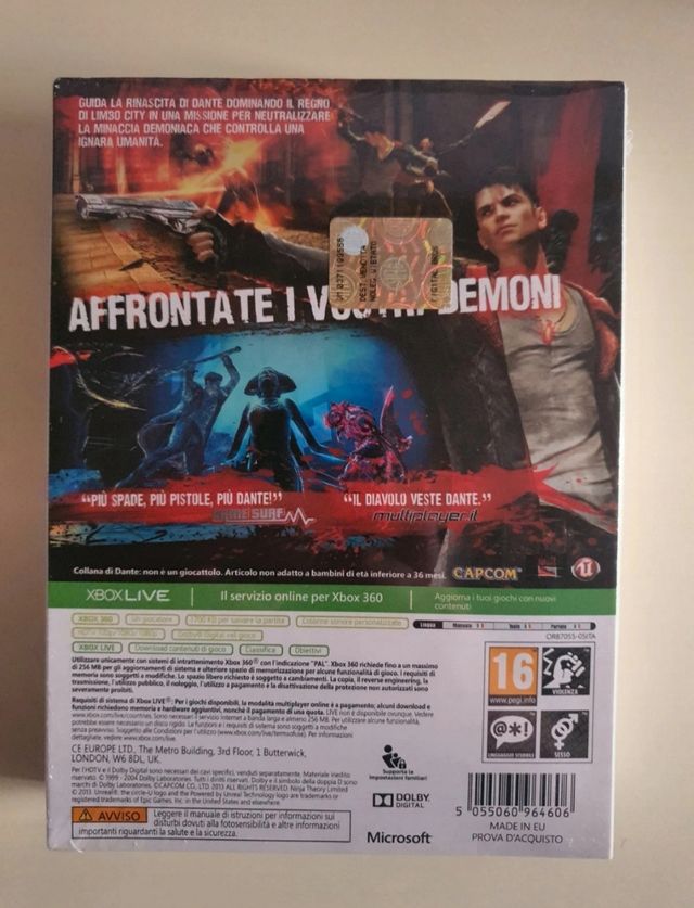 DMC Devil May Cry - Xbox 360