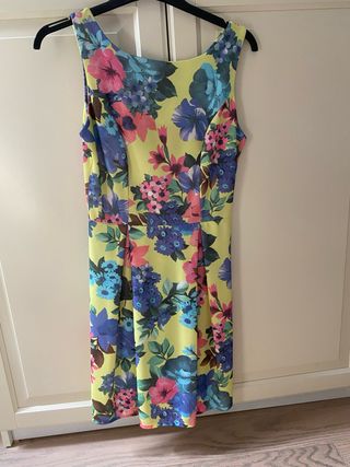 Vestito floreale giallo