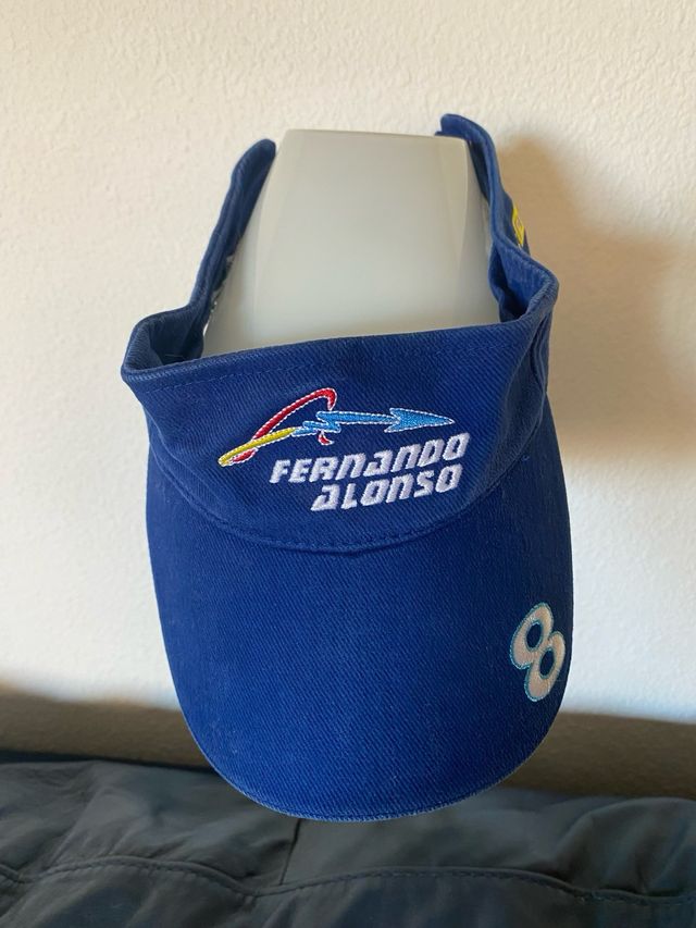 Visera Renault F1 Fernando Alonso