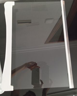 2 baldas cristal frigorífico LG