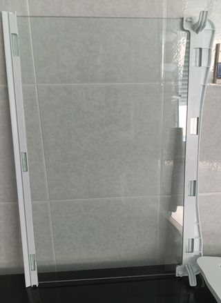 2 baldas cristal frigorífico LG