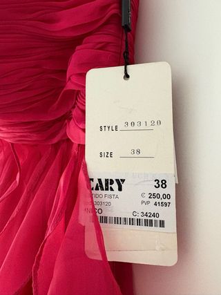 Vestido Susanna Rivieri - ceremonia. Talla 38