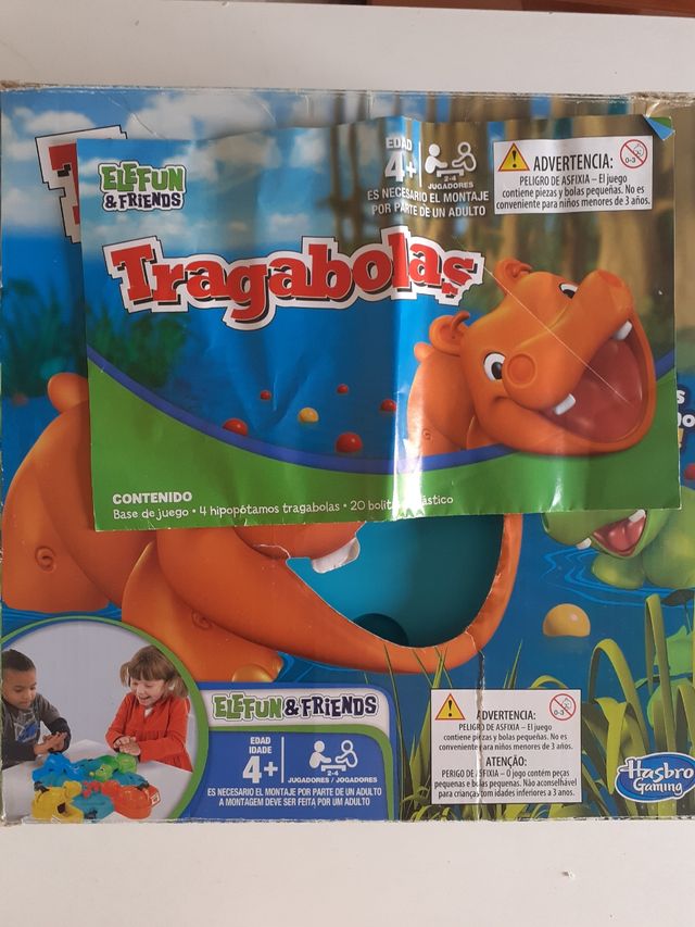 Tragabolas Hippo Juego de Mesa