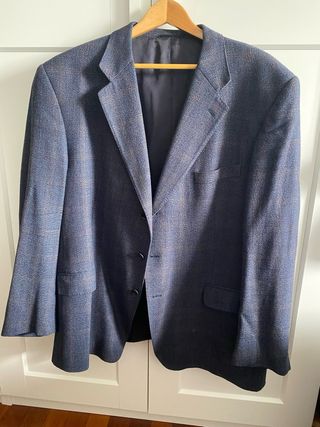 Americana azul caballero