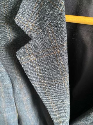 Americana azul caballero