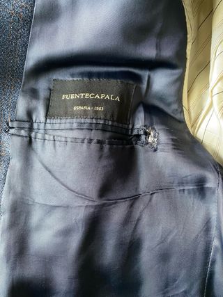 Americana azul caballero