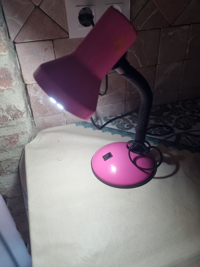 Flexo rosa escritorio LED