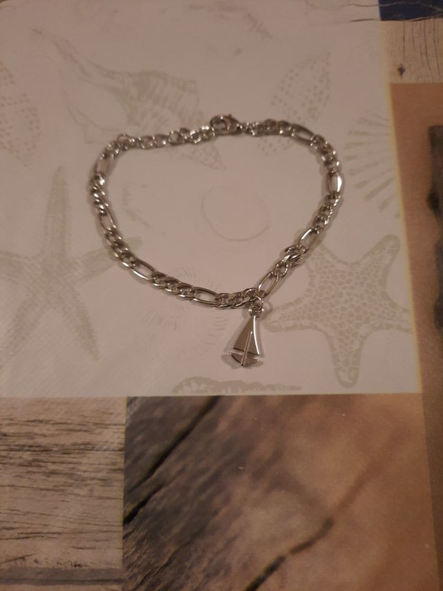 Braccialetto acciaio barca