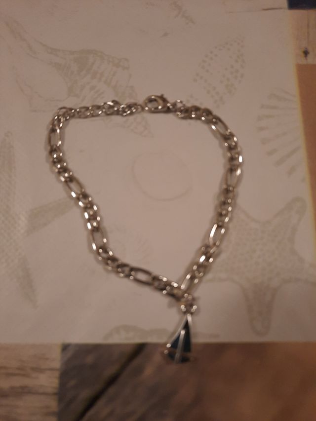 Braccialetto acciaio barca