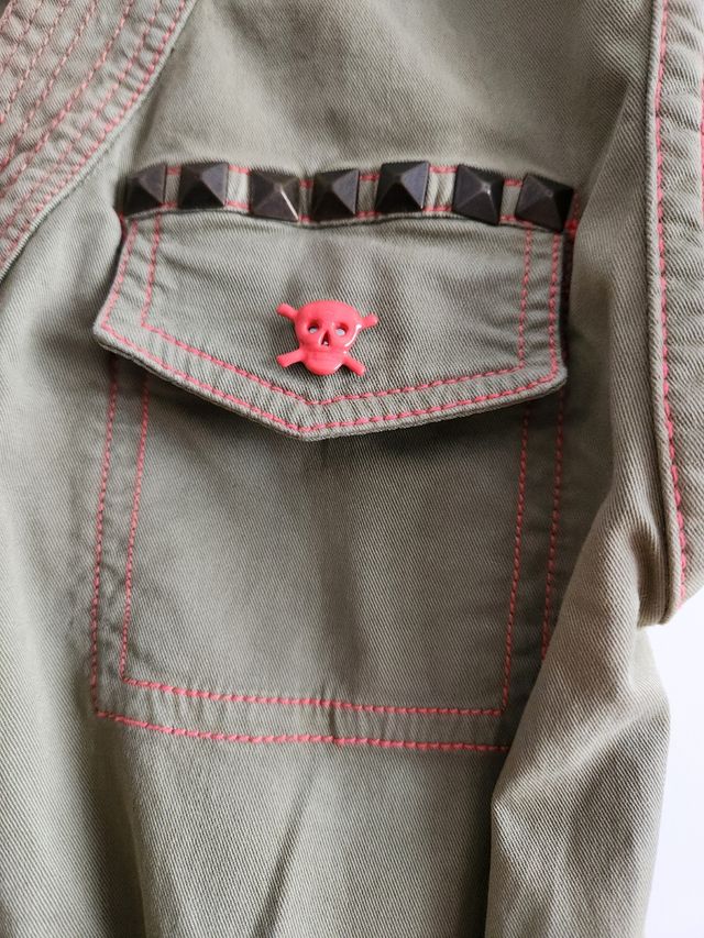 Vestido Rock Love caqui talla S