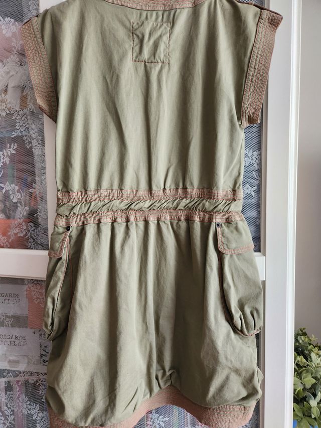 Vestido Rock Love caqui talla S