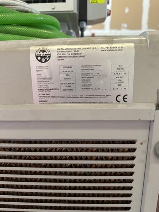 Refrigerador industrial Met Mann
