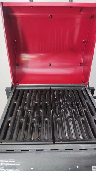 Barbacoa gas roja - 2 fuegos