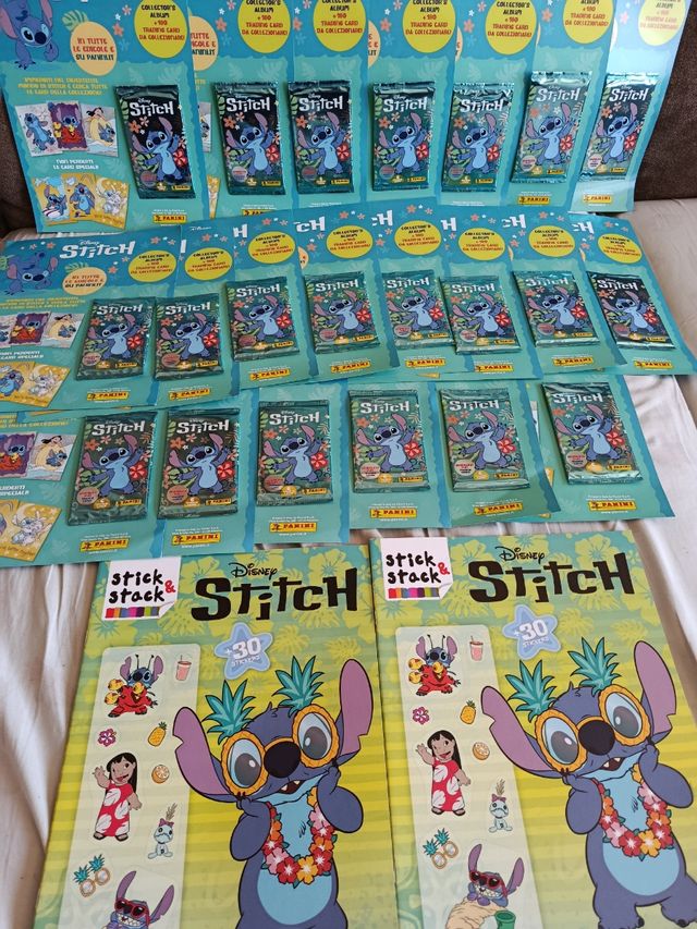 Sobres y libros Stitch: