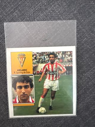 Cromo Abelardo Sporting Gijón 92-93