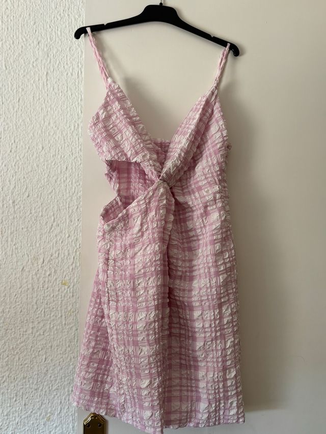Vestido rosa tirantes -  verano