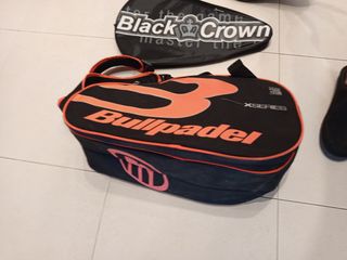 Palas pádel Bullpadel y Black Crown