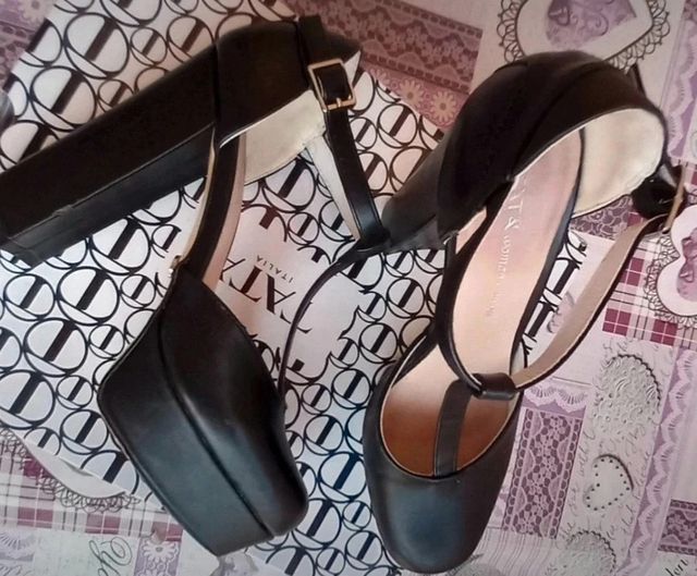 Scarpe tacco nero 36
