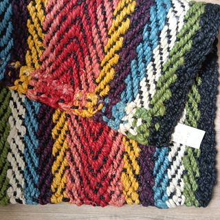 Alfombra yute multicolor